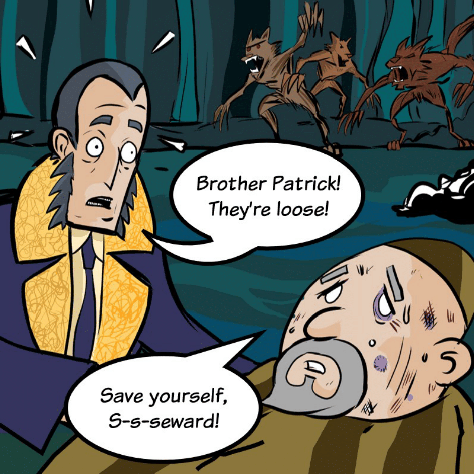 COMIC : DR. JOHN SEWARD AND THE MASTER OF THE WOLVES – PART 3 OF 4