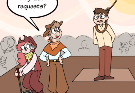 COMIC : PIP & JANE IN COWBOYLAND