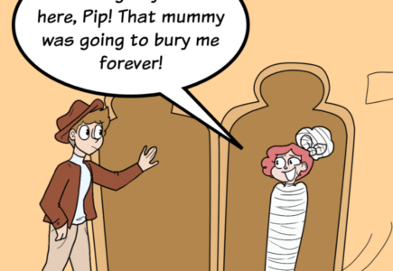 COMIC : PIP & JANE IN MONSTERLAND