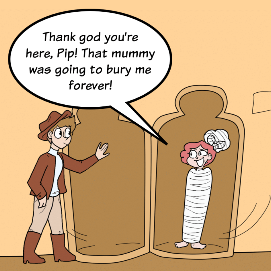 COMIC : PIP & JANE IN MONSTERLAND