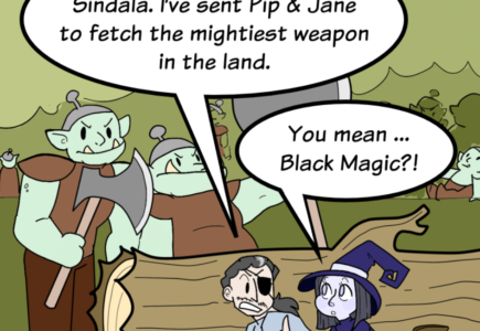 COMIC : PIP & JANE IN FANTASYLAND