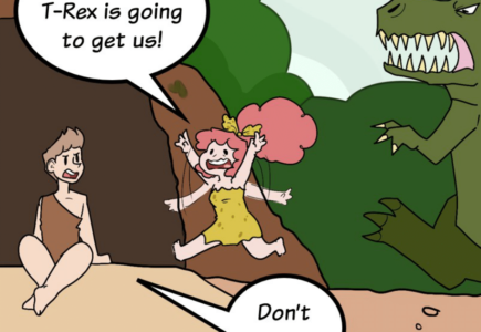 COMIC : PIP & JANE IN DINOWORLD