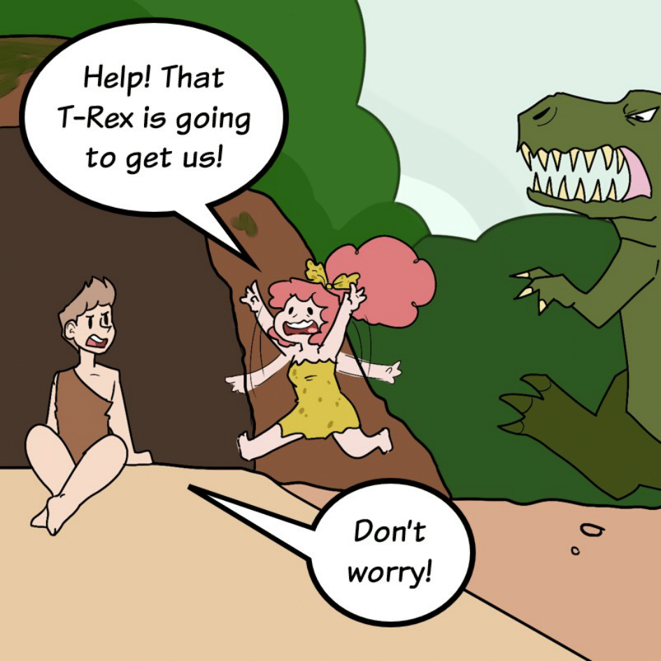 COMIC : PIP & JANE IN DINOWORLD